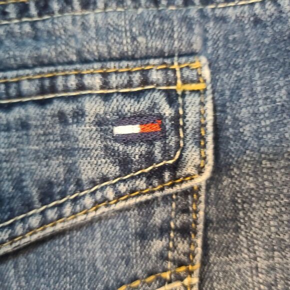 Tommy Hilfiger Denim Blue Jean Shorts Women Size 8 100% Cotton Columbia - Picture 11 of 12